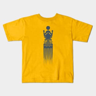 Adinkra Duafe Comb Kids T-Shirt